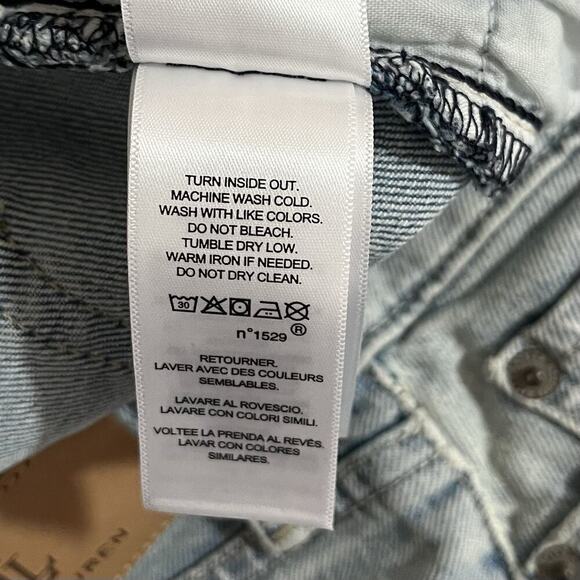 Lauren Ralph Lauren Womens High Rise Cutoff Denim Shorts Size 8 Light Wash NWT - Picture 8 of 8